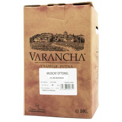 Wine Winery Girboiu bag in box white semi-sweet wine alb semi-sweet Cotesti