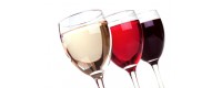 Rumänische halbtrockene Weine. Halbtrockener Weißwein rose Rotwein.