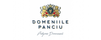 Domains Panciu wine cellar white rose and red Moldova Romania.